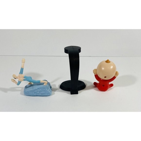 Disney Pixar Incredibles McDonalds Happy Meal Toy Superhero Frozone Mr Jack Jack - Picture 10 of 10